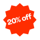 20% off